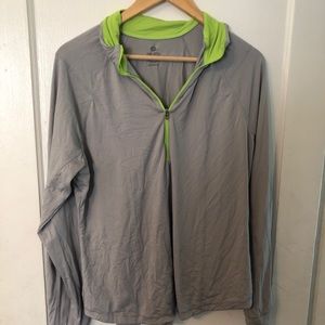 Light jacket. Great for workouts!